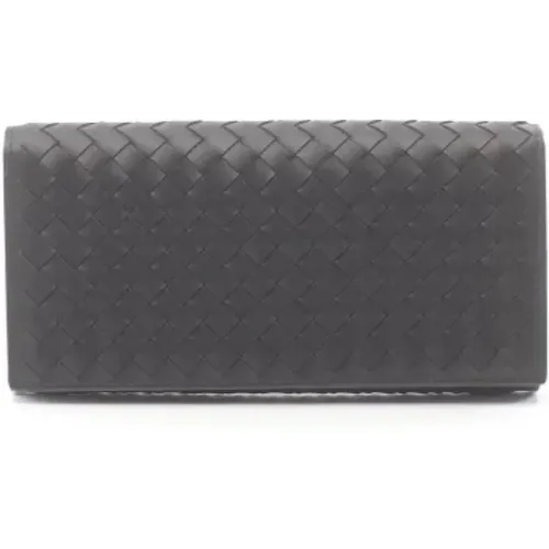 Pre-owned Wallets, female, , Size: ONE SIZE Pre-owned Leather wallets - Bottega Veneta Vintage - Modalova