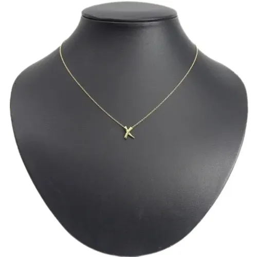 Pre-owned Jewellery, female, , Size: ONE SIZE Pre-owned Gold necklaces - Tiffany & Co. Pre-owned - Modalova