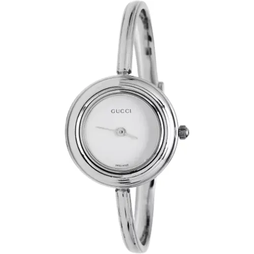 Pre-owned Watches, female, , Size: ONE SIZE Pre-owned Stainless Steel watches - Gucci Vintage - Modalova