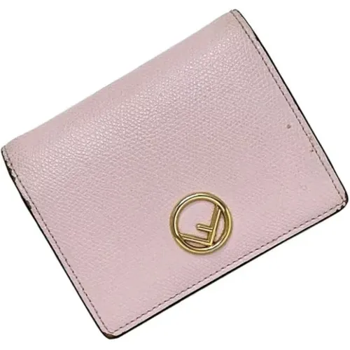 Pre-owned Wallets, female, , Size: ONE SIZE Pre-owned Leather wallets - Fendi Vintage - Modalova