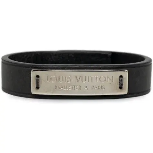 Pre-owned Jewellery, female, , Size: ONE SIZE Pre-owned Leather bracelets - Louis Vuitton Vintage - Modalova