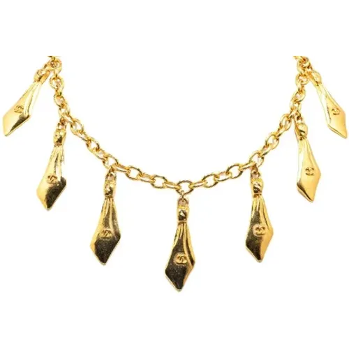 Pre-owned Jewellery, female, , Size: ONE SIZE Pre-owned Metal necklaces - Chanel Vintage - Modalova