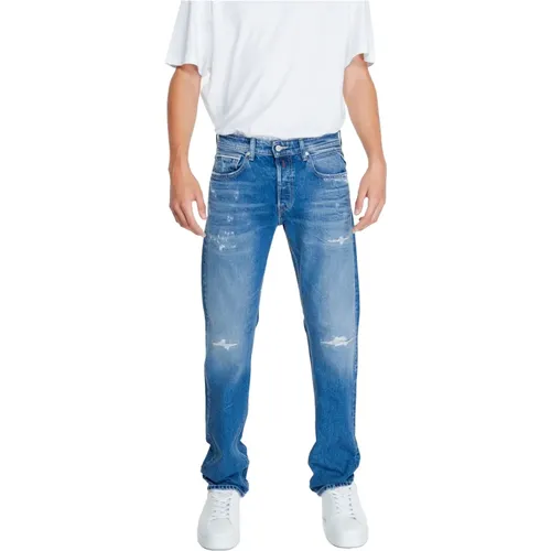 Herren Jeans Herbst/Winter Kollektion , Herren, Größe: W38 L34 - Replay - Modalova