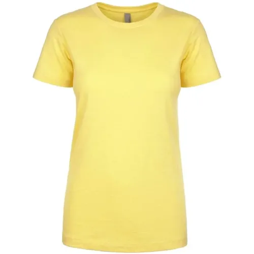 Casual Baumwoll T-Shirt , Damen, Größe: L - N21 - Modalova