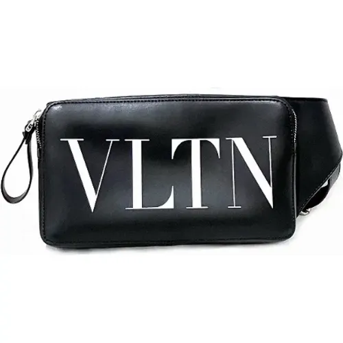 Pre-owned Belt Bags, female, , Size: ONE SIZE Pre-owned Leather crossbody-bags - Valentino Vintage - Modalova