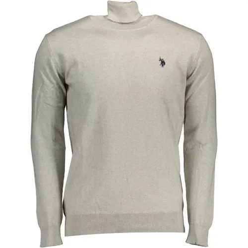 Casual Sweater für Männer - Grau, Verschiedene Größen , Herren, Größe: L - U.S. Polo Assn. - Modalova