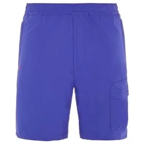 Ultramarine Stretchylon Shorts , male, Sizes: W31, W30 - Stone Island - Modalova