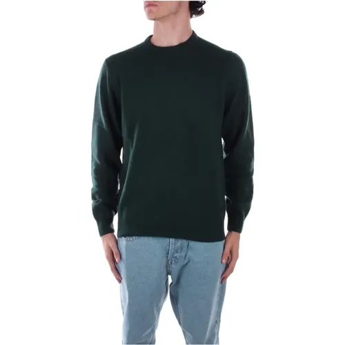 Grüner Pullover mit Logodetails , Herren, Größe: M - Barbour - Modalova