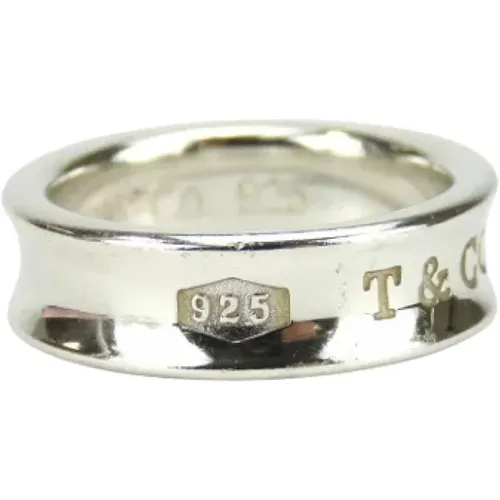 Pre-owned Jewellery, female, , Size: ONE SIZE Pre-owned Silver rings - Tiffany & Co. Pre-owned - Modalova