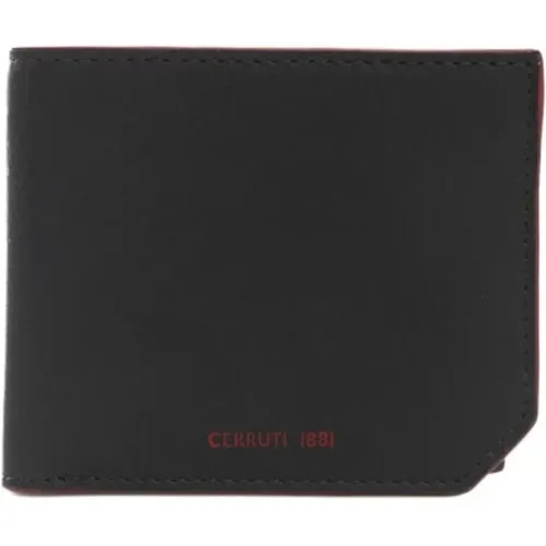 Wallets & Cardholders, male, , Size: ONE SIZE Men's Leather Wallet - Cerruti 1881 - Modalova