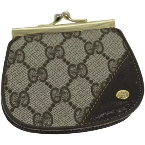 Pre-owned Clutches, female, , Size: ONE SIZE Pre-owned Canvas gucci-bags - Gucci Vintage - Modalova