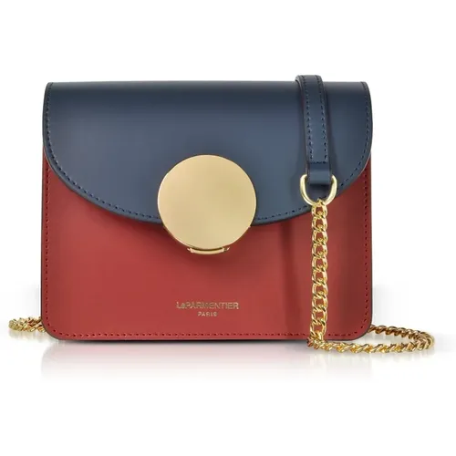 New Ondina Mini Color Block Shoulder Bag , female, Sizes: ONE SIZE - Le Parmentier - Modalova