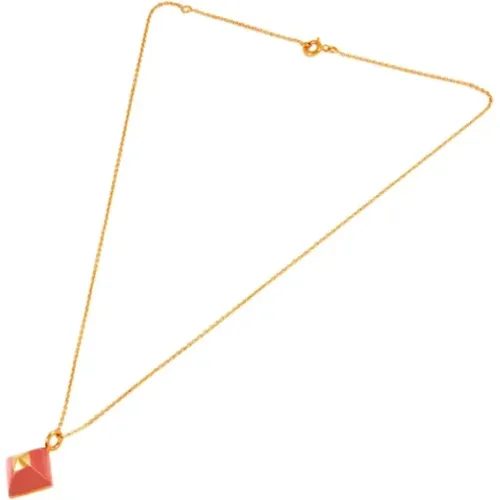 Pre-owned Metal necklaces , female, Sizes: ONE SIZE - Hermès Vintage - Modalova