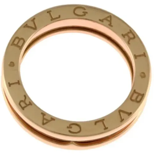 Pre-owned Jewellery, female, , Size: ONE SIZE Pre-owned Rose Gold rings - Bvlgari Vintage - Modalova