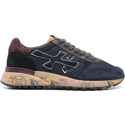 Sneakers, male, , Size: 7 US Mick Nylon Leather Sneakers - Premiata - Modalova