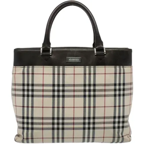 Pre-owned Tote Bags, female, , Size: ONE SIZE Pre-owned Fabric totes - Burberry Vintage - Modalova