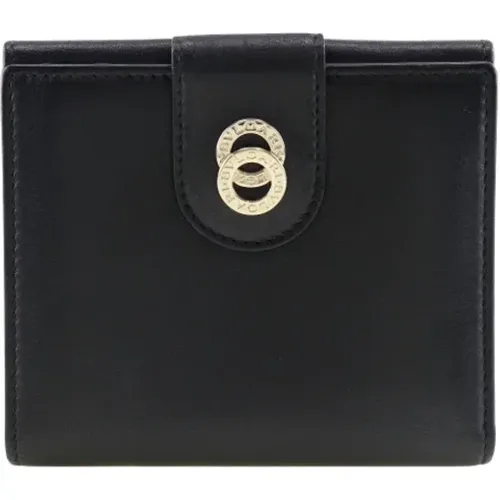 Pre-owned Wallets, female, , Size: ONE SIZE Pre-owned Leather wallets - Bvlgari Vintage - Modalova