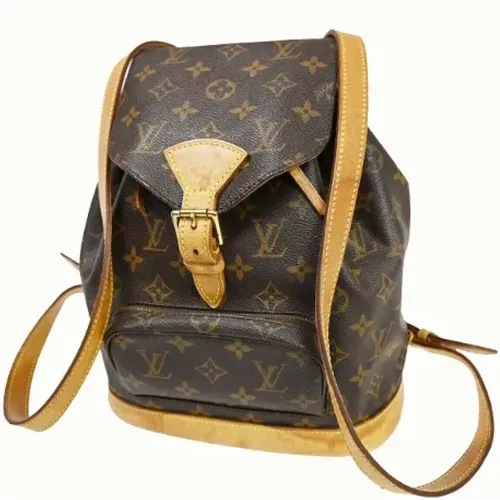 Pre-owned Backpacks, female, , Size: ONE SIZE Pre-owned Canvas louis-vuitton-bags - Louis Vuitton Vintage - Modalova