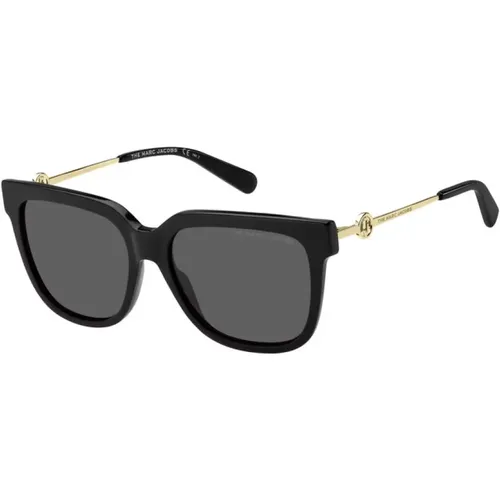Stilvolle Sonnenbrille in Schwarz und Grau - Marc Jacobs - Modalova