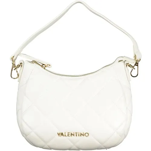 Weiße Polyethylen-Handtasche | Stilvolles Modell - Valentino by Mario Valentino - Modalova