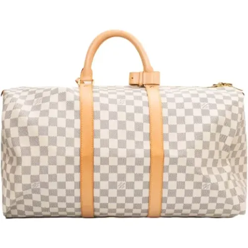 Pre-owned Weekend Bags, female, , Size: ONE SIZE Pre-owned Canvas louis-vuitton-bags - Louis Vuitton Vintage - Modalova