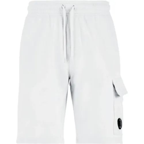 Lightweight Cotton Cargo Shorts , male, Sizes: M, XL, L - C.P. Company - Modalova