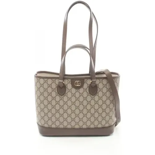 Pre-owned Tote Bags, female, , Size: ONE SIZE Pre-owned Plastic gucci-bags - Gucci Vintage - Modalova