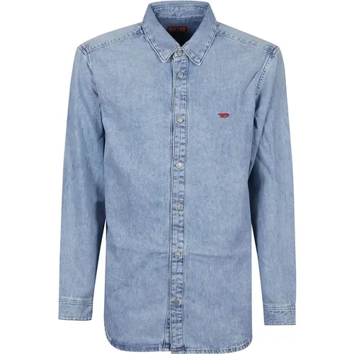 Simple Shirt , male, Sizes: XL, M, L - Diesel - Modalova