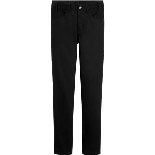 Schwarze Skinny Fit Jeans mit Niedriger Taille - Celine - Modalova