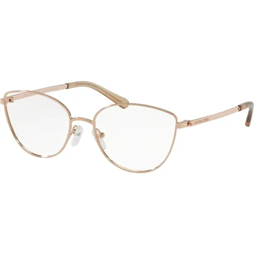 Rose Gold Eyewear Frames MK 3030 , unisex, Sizes: 54 MM - Michael Kors - Modalova