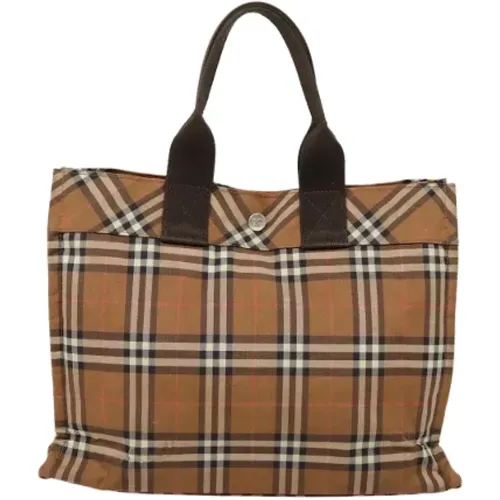 Pre-owned Tote Bags, female, , Size: ONE SIZE Pre-owned Fabric totes - Burberry Vintage - Modalova