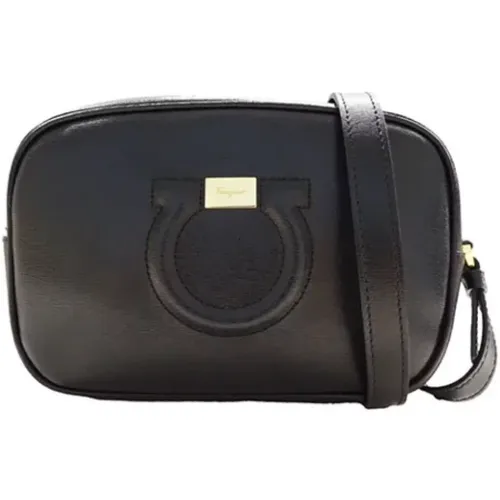 Pre-owned Cross Body Bags, female, , Size: ONE SIZE Pre-owned Leather shoulder-bags - Salvatore Ferragamo Pre-owned - Modalova