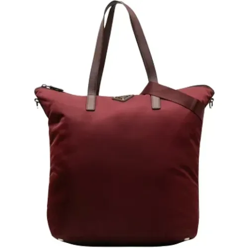 Pre-owned Tote Bags, female, , Size: ONE SIZE Pre-owned Fabric prada-bags - Prada Vintage - Modalova