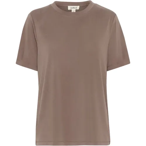 Lockeres Tee Top Morel - Soaked in Luxury - Modalova