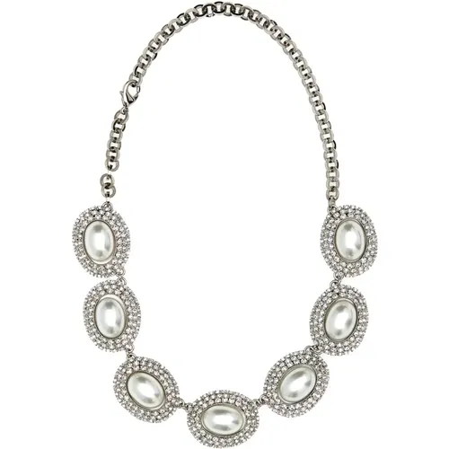 Stilvolle Halskette , Damen, Größe: ONE Size - Alessandra Rich - Modalova
