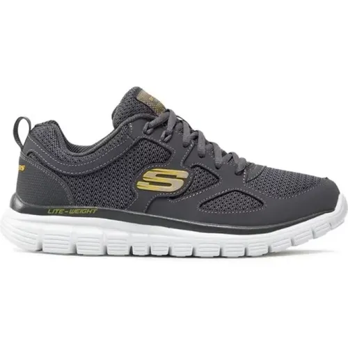 Burns-Agoura Charcoal Sneakers , Herren, Größe: 45 EU - Skechers - Modalova