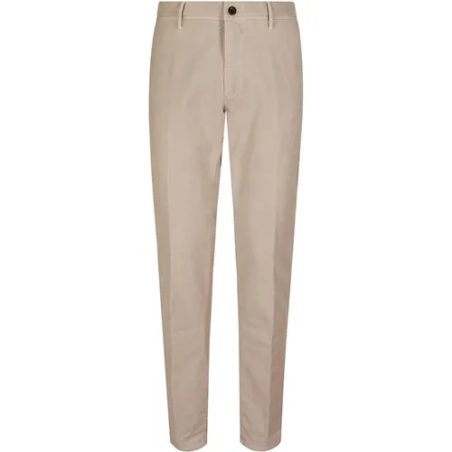 Chinos, male, , Size: W36 Slim Fit Stretch Corduroy Pants - Incotex - Modalova