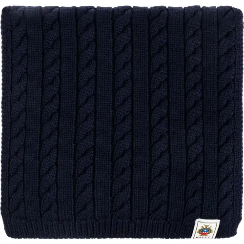 Winter Scarves, male, , Size: ONE SIZE Wool Scarf With Logo Patch - Bally - Modalova