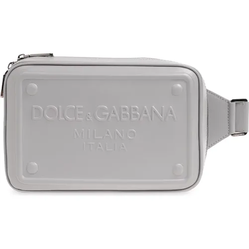 Schultertasche mit Logo - Dolce & Gabbana - Modalova