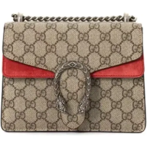 Pre-owned Shoulder Bags, female, , Size: ONE SIZE Pre-owned Canvas gucci-bags - Gucci Vintage - Modalova