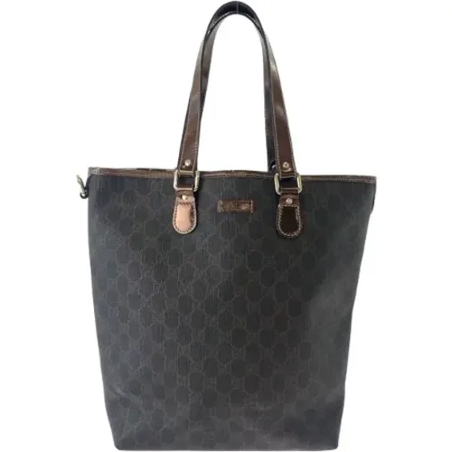 Pre-owned Tote Bags, female, , Size: ONE SIZE Pre-owned Canvas totes - Gucci Vintage - Modalova