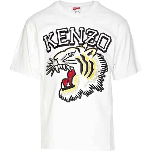 T-Shirts, male, , Size: XL Casual Cotton Tee Shirt - Kenzo - Modalova