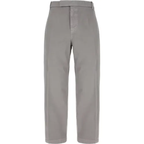 Straight Trousers, male, , Size: M Stylish Pants for Men - Thom Browne - Modalova