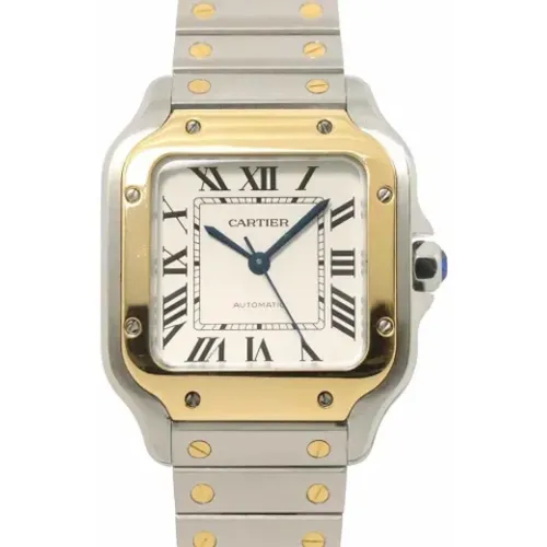 Pre-owned Watches, female, , Size: ONE SIZE Pre-owned Yellow Gold watches - Cartier Vintage - Modalova