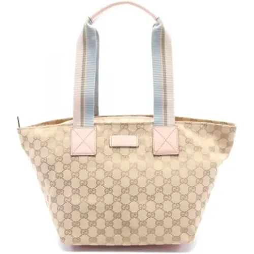 Pre-owned Canvas gucci-bags , female, Sizes: ONE SIZE - Gucci Vintage - Modalova