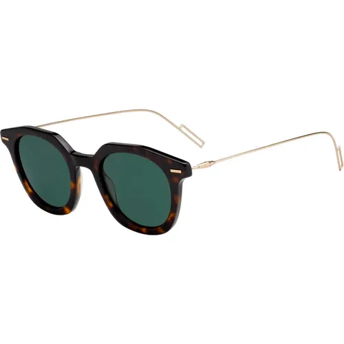 Master Sonnenbrille in Dark Havana Gold/Green , Herren, Größe: 47 MM - Dior - Modalova