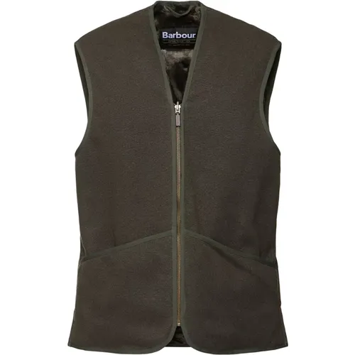 Vests, male, , Size: 3XS Fleece Jacket - Barbour - Modalova