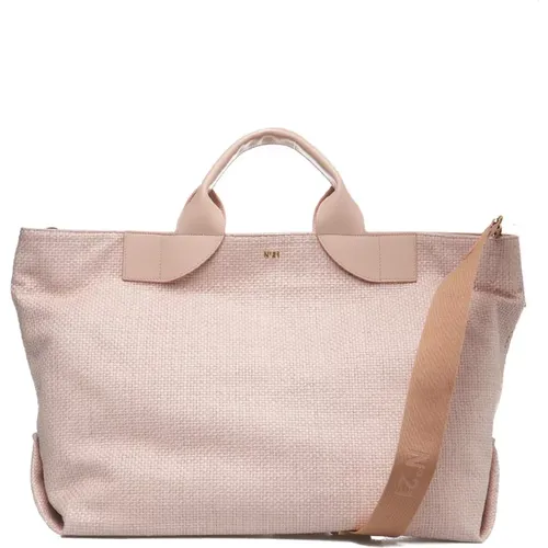 Rose Shopper Bag , female, Sizes: ONE SIZE - N21 - Modalova