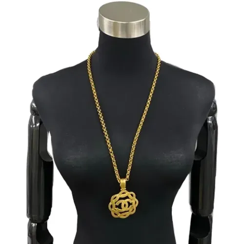 Pre-owned Jewellery, female, , Size: ONE SIZE Pre-owned Gold chanel-jewelry - Chanel Vintage - Modalova