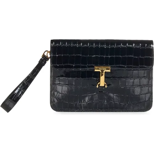 Men's Bags Clutches Ss24 , male, Sizes: ONE SIZE - Tom Ford - Modalova